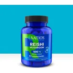 Natios Reishi Extract, 500 mg, 40% polysaccharides, 90 veganských kapslí