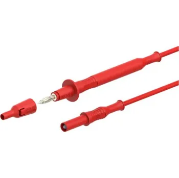 Revizní přístroj Illko P 2034 - Měřicí vodič s hrotem, délka 1 m, červený