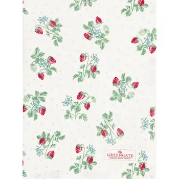 GREEN GATE Bavlněná utěrka Berry White