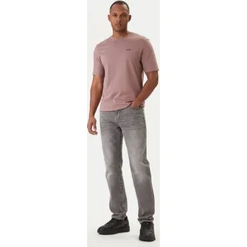 Pánské tričko HUGO T-Shirt Dero222 50466158 Béžová Regular Fit M