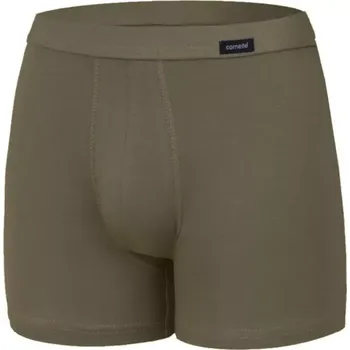 Boxerky Pánské boxerky 092 Authentic plus khaki - CORNETTE khaki 5XL