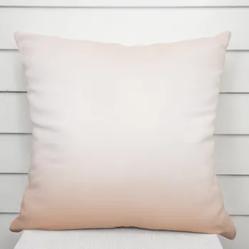 Povlak na polštářek Dekorační povlak na polštář TF-096 Pudrově béžový bez vzoru 50x50 cm - SKLADEM
