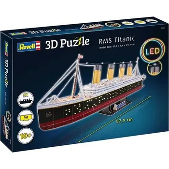 3D puzzle 3D Puzzle REVELL RMS Titanic (LED Edition)