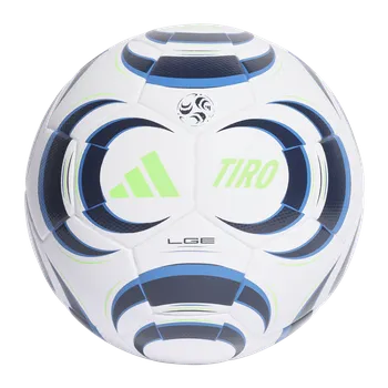 Fotbalový míč Adidas Tiro League bílá/modrá/černá UK 4
