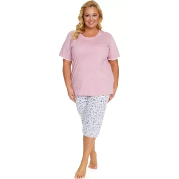Pánské pyžamo Dámské pyžamo 5365 - Doctornap světle fialová XL