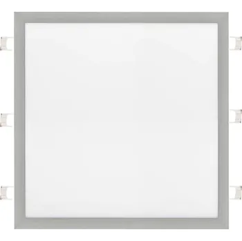 LED panel LEDSVITI OT948S600X600-D-60 Stmívatelný stříbrný vestavný LED panel 600x600mm 48W studená bílá