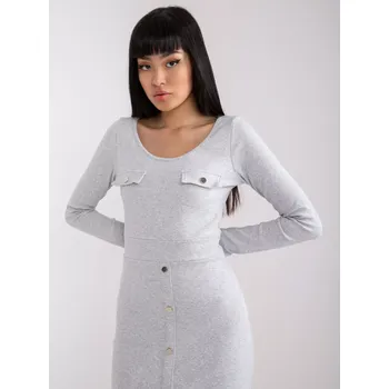 Čepice Šaty RV SK 7437.67 světle šedá L