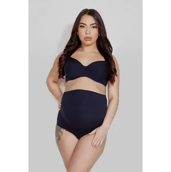 Dámské spodní prádlo Dámské kalhotky Mitex Mama Belly S-2XL Námořnictvo XL