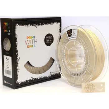 3D tisk Print With Smile PWS PLA - Creamy - 1 kg