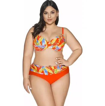 Dámské plavky Měkká plavková podprsenka Ava SK 227 Vivid Orange zářivě oranžová 95C