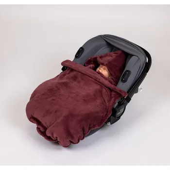 Tulimese Nánožník do autosedačky vínový