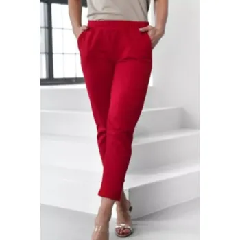 Dámské kalhoty Dámské kalhoty LENA Červená L