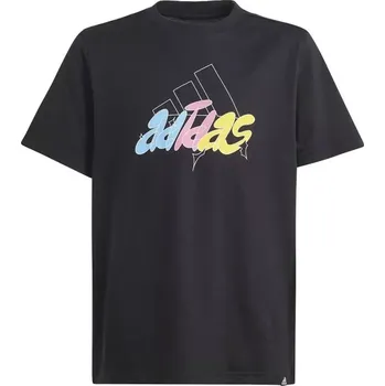 Tričko adidas GFX Illustrated Jr IR5757 140 cm