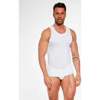 Pánské tílko Pánský nátělník Cornette Authentic 213 4XL-5XL bílá 4XL