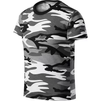 Dívčí oblečení Dětské tričko Camouflage Jr MLI-14932 - Malfini 122 cm/6 let
