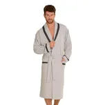 Pánský župan De Lafanse 564 Bruno lehká melanž L