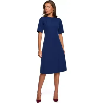 Dámské šaty S240 Zavinovací šaty - tmavě modré EU S