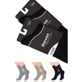 Pánské netlačící ponožky 107 tmavě modrá 39-41