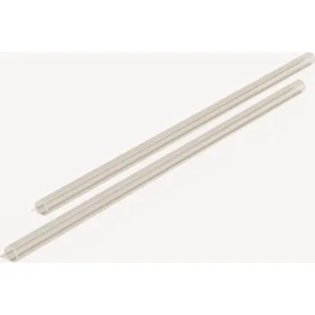 Waterdrop Udržitelná skleněná brčka na pití transparentní 2 ks