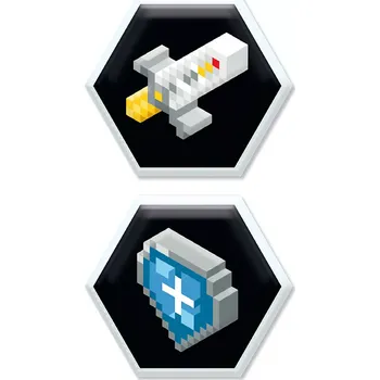 Vyměnitelná aplikace na suchý zip Pixel Quest