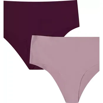 Kalhotky DÁMSKÉ KALHOTKY FELIZ 2PAK 42584 AW24 PURPLE-ROW M