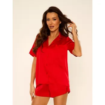 Pánská móda Pyžamo De Lafense 762 Cordelia kr/sr S-2XL rozepínací cappuccino L