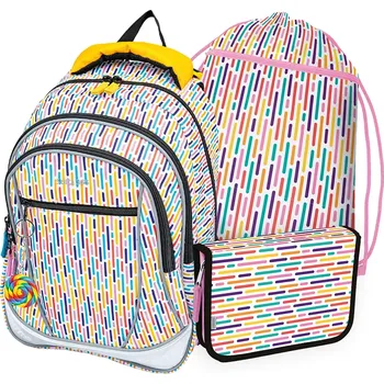 Školní batoh Školní set Prime Candy