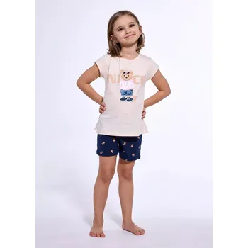 Pyžamo Cornette Kids Girl 787/107 Nice kr/r 86-128 broskev 86-92