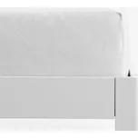 Nepropustné froté prostěradlo s napínací gumou - bílé 140 x 200 cm