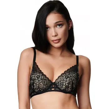 Podprsenka Dámská podprsenka 37369 Hint black - HENDERSON černá 70/C