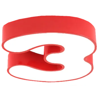 LED panel LEDSVITI 99006 Červený stropní LED panel trojka 40W denní bílá