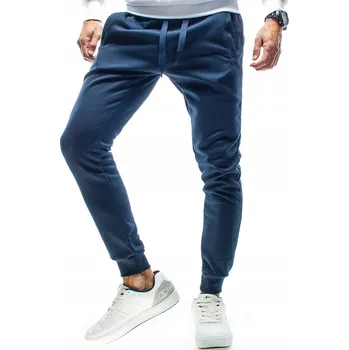 Recea pánské tepláky Aketu modré, velikost XL