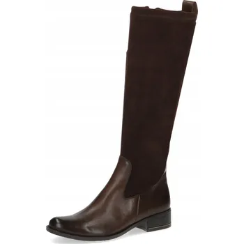 Dámské kozačky Caprice dámské kozačky ke kolenům na nízkém podpatku, velikost 38