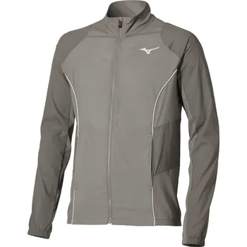 Pánská větrovka Pánská sportovní bunda Mizuno Frontier Shadow Jacket / Titanium Velikost: S