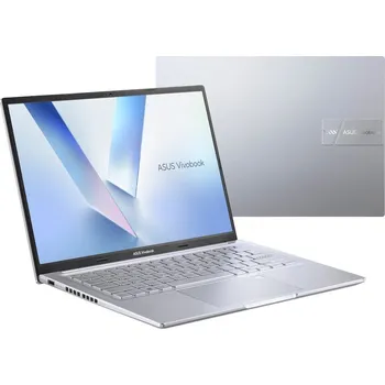 Notebook ASUS Vivobook Ryzen 5 150 16GB 512GB SSD Radeon® Graphics 14"WUXGA,matný W11H stříbrný