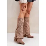 Kozačky na podpatku model 204657 Step in style 41