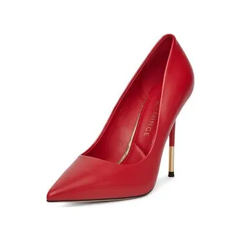 Dámské lodičky Lodičky Eva Minge THYME-LT934-35 Červená 39