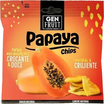 Chips Gen Fruit Papájové chipsy natural