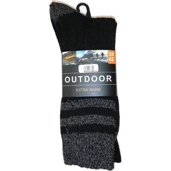 Pánské ponožky WiK Outdoor Extrawarm ponožky 21140 A'3 39-46 světle šedá 43-46