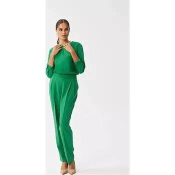 Dámský overall S355 Kombinéza s děleným výstřihem - zelená EU S