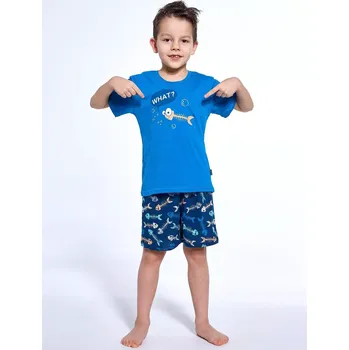 Pyžamo Cornette Kids Boy 789/120 Rybolov kr/r 98-128 Modrá 98-104
