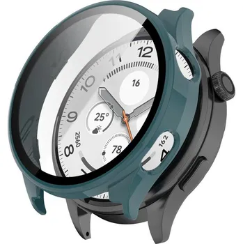 Ostatní příslušenství k chytrým hodinkám VSECHNONAMOBIL 132960 PC FULL COVER Plastový kryt se sklem pro Xiaomi Watch 5 zelený