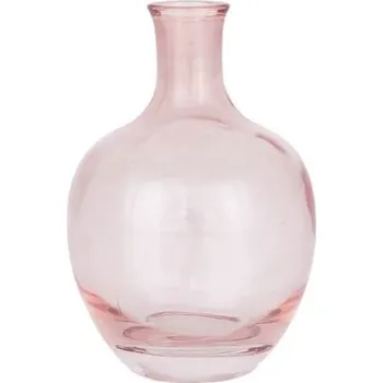Váza GREEN GATE Skleněná váza Pale Pink 11 cm