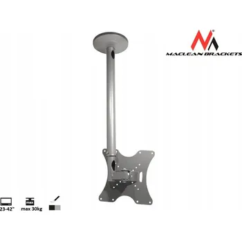 Televizní držák STROPNÍ DRŽÁK PRO TV MONITOR 23-42" MC-504A ČERNÝ