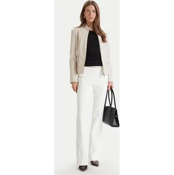 Dámská casual bunda Guess Bunda z imitace kůže W6RL52 WL850 Écru Regular Fit XS