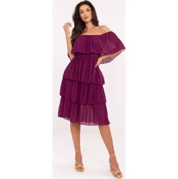 Dámské šaty Šaty TW SK BI 2120.69 fialová jedna velikost