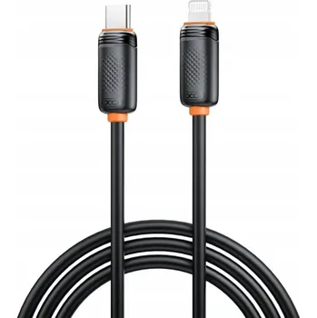 Datový kabel Kabel XO USB-C - Apple Lightning 1 m černý