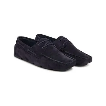 Dámská obuv Mokasíny Calvin Klein Driver Boat Su HM0HM02084 Černá 42