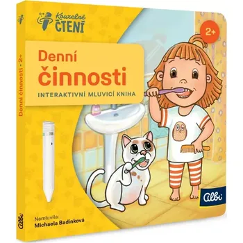 interaktivní kniha Kouzelné čtení: Minikniha pro nejmenší - Denní činnosti