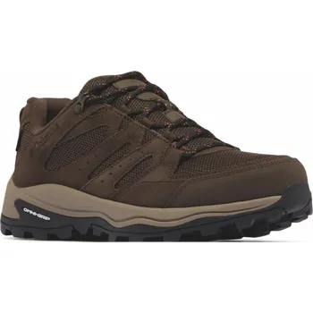 Pánská treková obuv Columbia Redmond IV Low Waterproof M 2128721231 - cordovan/tangy orange 47